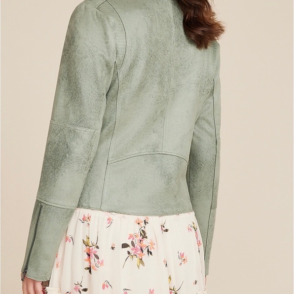 Maurices Faux Suede Moto Jacket XS Brand new - Picture 3 of 8